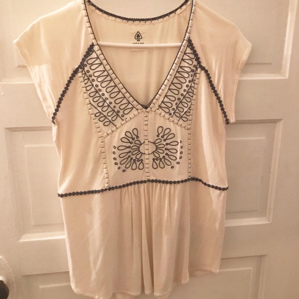 Spade and Heart top